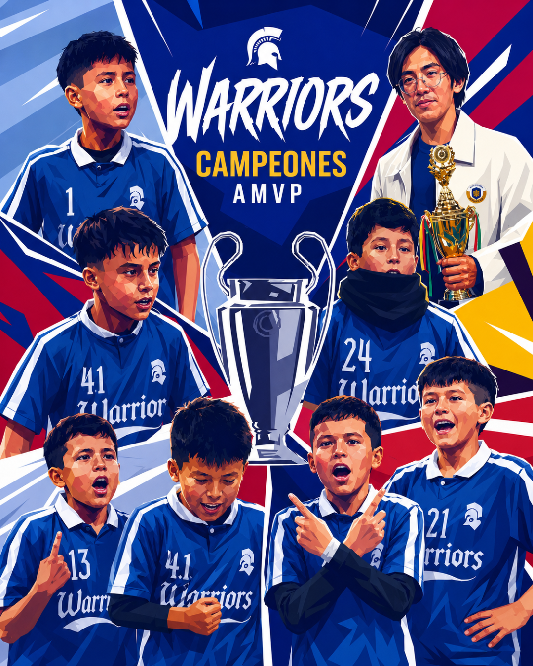 Warriors Campeones AMVP - Vida y motivación institucional del club