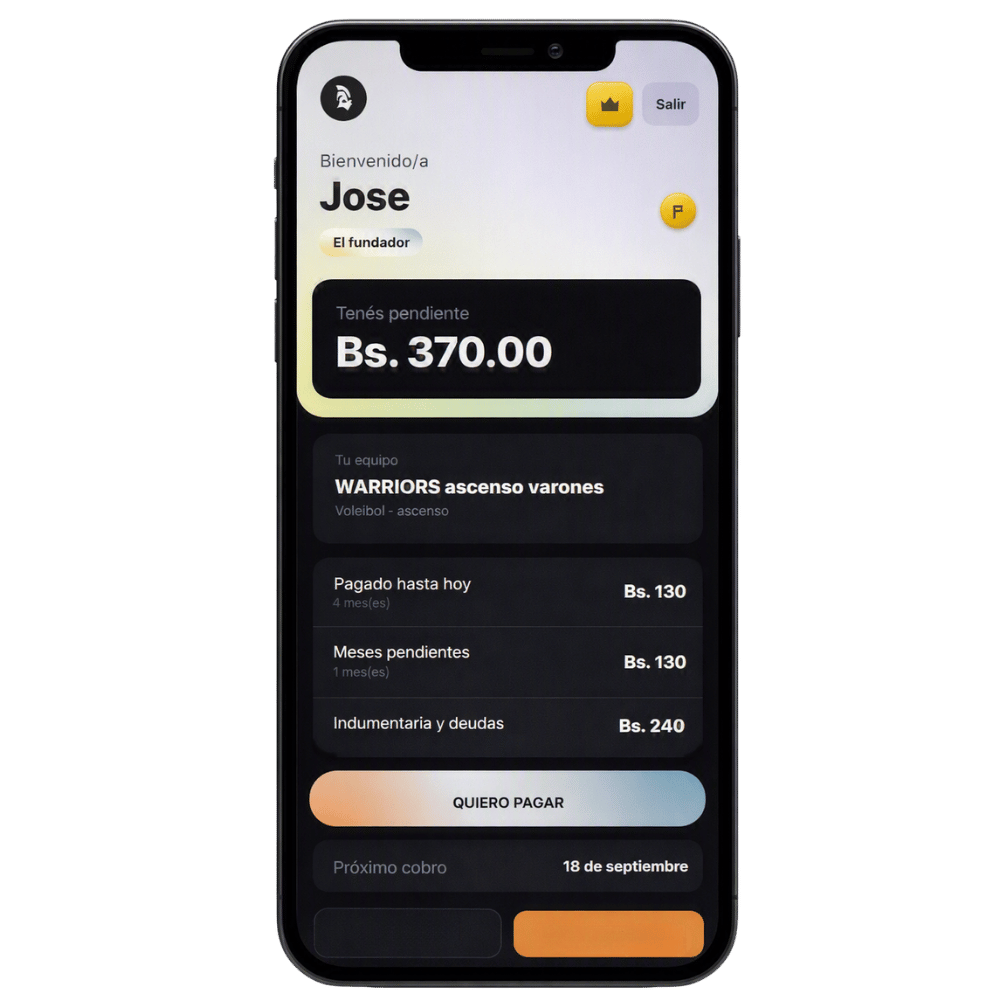 Portal del Deportista y Familias - Instalable en el celular